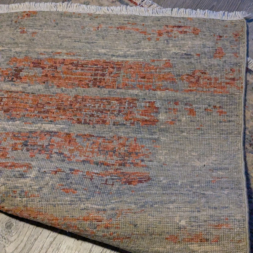 Handnotted Oriental Rug With 100% Wool Pile 3x2